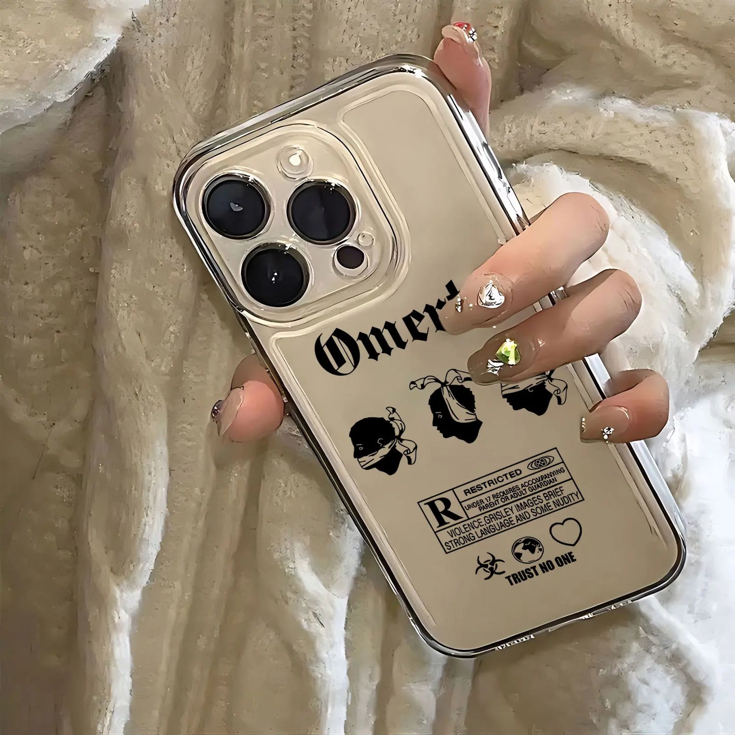 Omerta Mafia Transparent Case