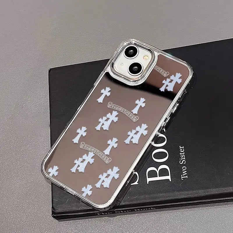 Chrome Hearts Crosses Mirror Case