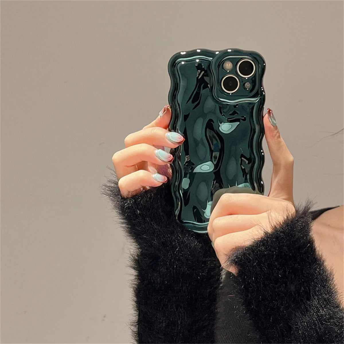Electroplated Meteorite iPhone Case