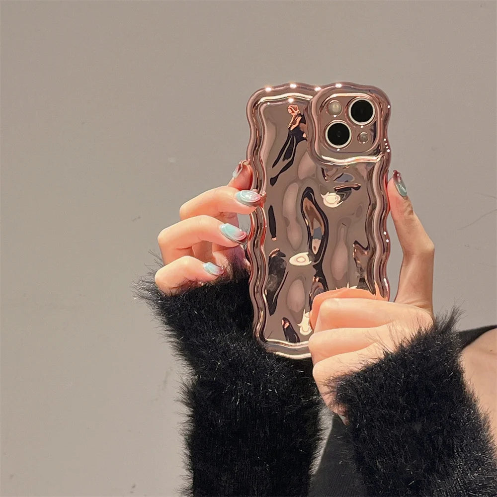 Electroplated Meteorite iPhone Case