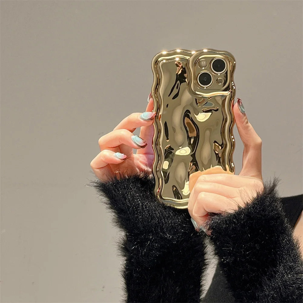Electroplated Meteorite iPhone Case