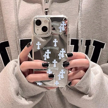 Chrome Hearts Crosses Mirror Case
