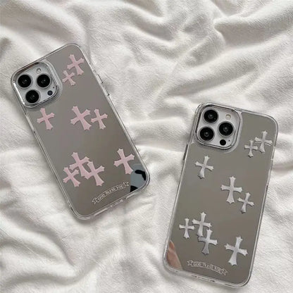 Chrome Hearts Crosses Mirror Case
