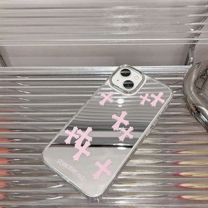 Chrome Hearts Crosses Mirror Case