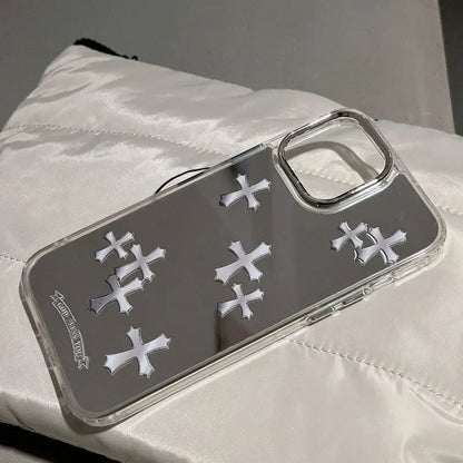 Chrome Hearts Crosses Mirror Case